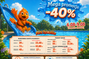 💦 Tylko przez 4 dni – wakacyjna promocja -40%! 💦
