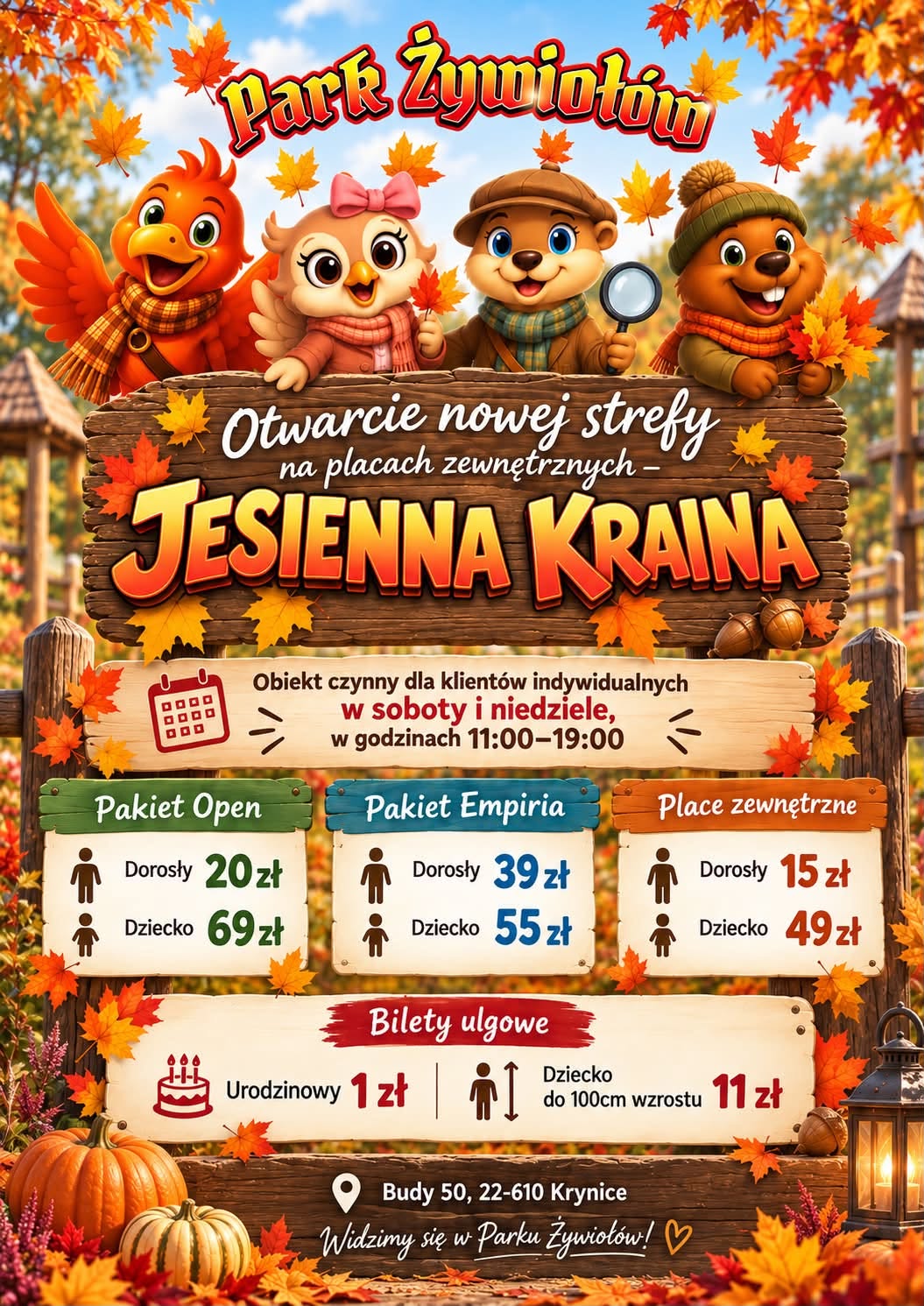 You are currently viewing Jesienna kraina startuje dla klientóW indywidualnych już 26 września!